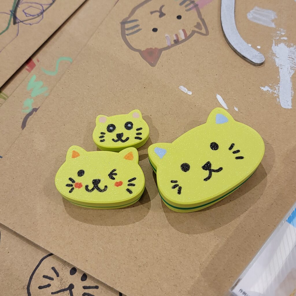 アクリルマーカーならではのコントラスト